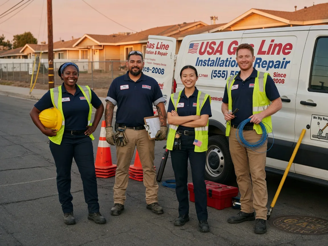 Gas Line Installation company in Sharon, OK